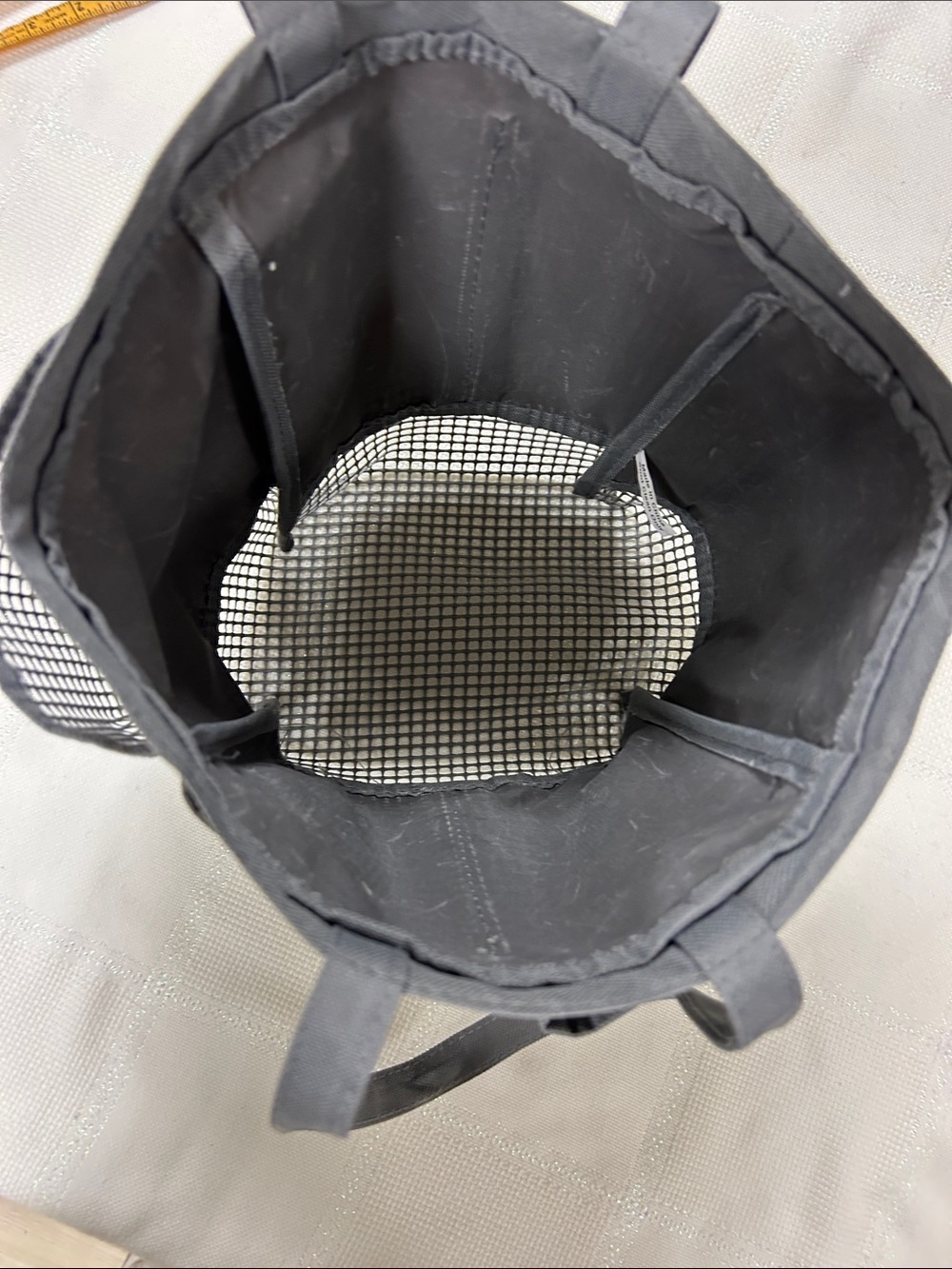 Gray Mesh shower Tote Bag - Women Bags image 4